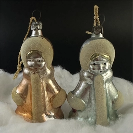 Набор советских ёлочных игрушек «Снегурочка», СССР, 1970 гг 002061