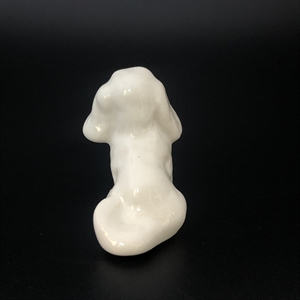 Статуэтка «Болонка», ЛФЗ, фарфор, СССР, 1970-е гг. 001715 - фото 11915