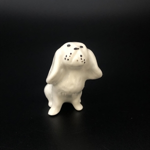 Статуэтка «Болонка», ЛФЗ, фарфор, СССР, 1970-е гг. 001715 - фото 11917