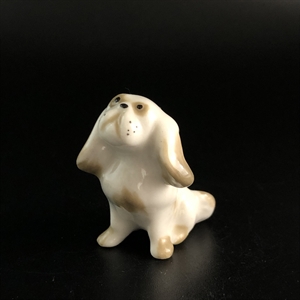 Статуэтка «Болонка», ЛФЗ, фарфор, СССР, 1970-е гг. 001761 - фото 11933