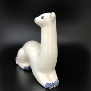 Статуэтка «Горностай», ЗиК Конаково, фаянс,  СССР, 1970-е гг. 001212 - фото 12179