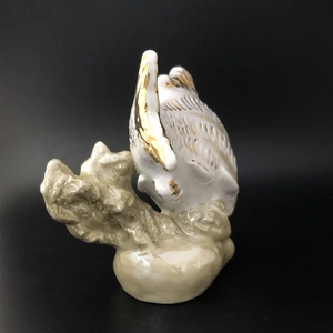 Статуэтка «Карп», Дулёво, фарфор, СССР, 1954-й г. 000986