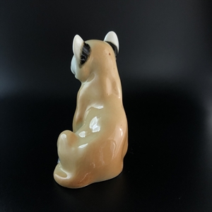 Статуэтка «Львенок», ЛФЗ, фарфор, СССР, 1960-е гг. 001723 - фото 12935