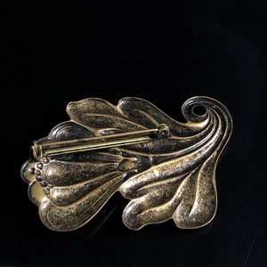 Брошь «Хризантема», ГДР, 1980-е гг. 001021