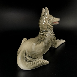 Статуэтка «Овчарка», ЛФЗ, СССР, 1950-е гг., фарфор 001127 - фото 13551