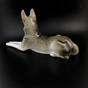 Статуэтка «Овчарка», ЛФЗ, фарфор, СССР, 1950-е гг. 001421