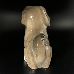 Статуэтка «Пекинес», фарфор, ЛФЗ, СССР, 1970-е гг. 001124 - фото 14068