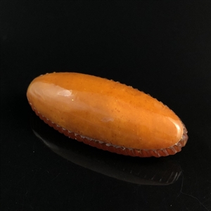 Брошь из прессованного янтаря, СССР, 1970-1980-е гг. 001691 - фото 1411