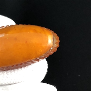 Брошь из прессованного янтаря, СССР, 1970-1980-е гг. 001691 - фото 1415