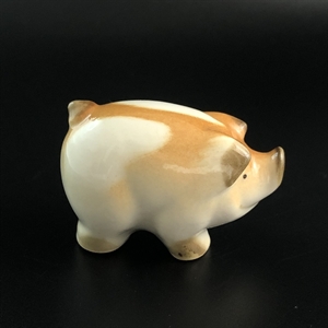 Статуэтка «Свинка», фарфор, ЛФЗ, СССР, 1980-е гг. 001725 - фото 14406