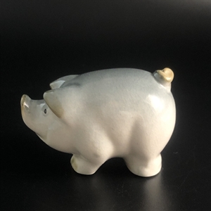 Статуэтка «Свинка», фарфор, ЛФЗ, СССР, 1980-е гг. 001740 - фото 14417