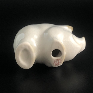 Статуэтка «Свинка», фарфор, ЛФЗ, СССР, 1980-е гг. 001740 - фото 14421
