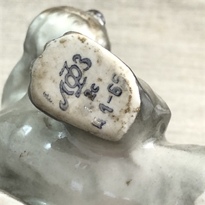 Статуэтка «Скотчтерьер», ЛФЗ, фарфор, СССР, 1960-е гг. 000556 - фото 14454