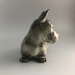 Статуэтка «Скотчтерьер», фарфор, ЛФЗ, СССР, 1960-е гг. 001356