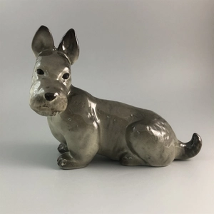 Статуэтка «Скотчтерьер», фарфор, ЛФЗ, СССР, 1960-е гг. 001356