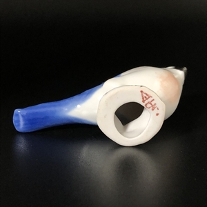 Статуэтка «Снегирь», Вербилки, фарфор, СССР, 1960-е гг. 001126 - фото 14500