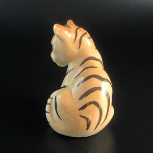 Статуэтка «Тигренок», фарфор, ЛФЗ, СССР, 1980-е гг. 001735 - фото 14684