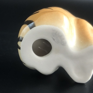 Статуэтка «Тигренок», фарфор, ЛФЗ, СССР, 1980-е гг. 001744 - фото 14699