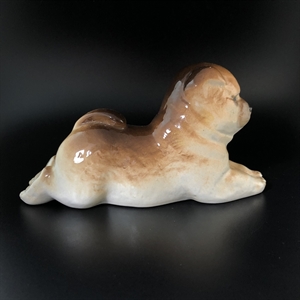 Статуэтка «Чау-Чау», СССР, ЛФЗ, фарфор, 1970-е гг. 001154 - фото 14853