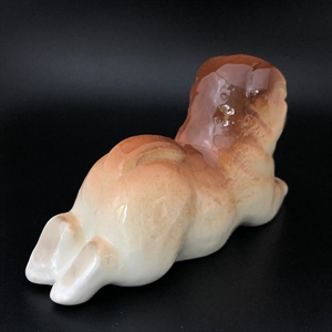 Статуэтка «Чау-Чау», фарфор, ЛФЗ, СССР, 1970-е гг. 001410 - фото 14874