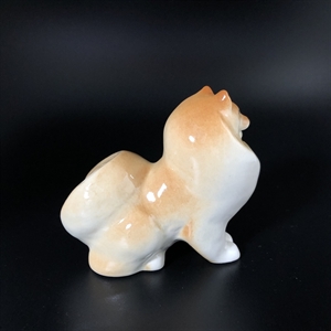 Статуэтка «Шпиц», ЛФЗ, фарфор, СССР, 1960-е гг. 001128 - фото 14940