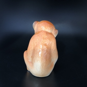 Статуэтка ЛФЗ «Обезьянка с мячом», СССР, фарфор, 1960-е гг. 001209 - фото 15044