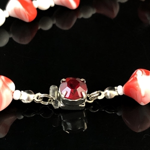 Чешские бусы из художественного стекла, 1980-е гг. 001799 - фото 17441