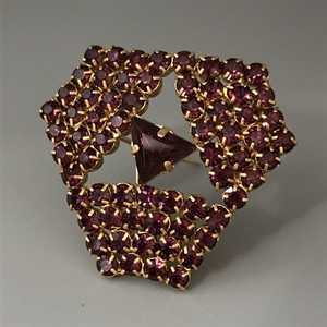 Чешские запонки  и брошь, 1960-1970-е гг. 000787 - фото 17605