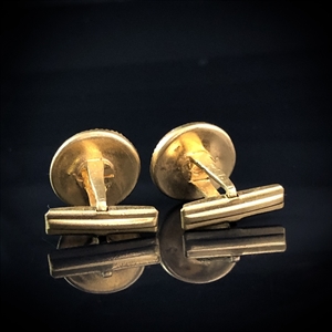 Чешские запонки с художественным стеклом, 1970-е гг. 001557 - фото 17630