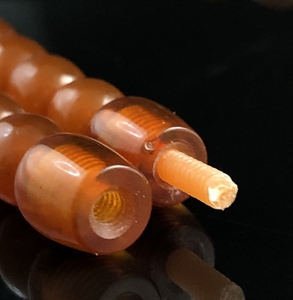 Бусы из прессованного балтийского янтаря , Калининград, СССР, 1980-е гг. 001806 - фото 1763