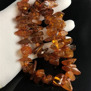 Бусы из природного коньячного янтаря 51 см , СССР, 1980-е гг. 001535 - фото 1772