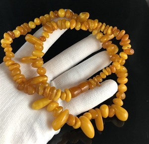 Бусы из природного королевского балтийского янтаря, 56 см , Калининград, СССР, 1980-е гг. 001486 - фото 1783
