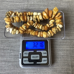 Бусы из природного королевского янтаря, СССР, 1980-е гг. 000909 - фото 1804