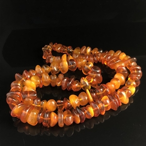 Бусы из природного янтаря 70 см , Калининград, СССР, 1980-е гг. 001366 - фото 1807