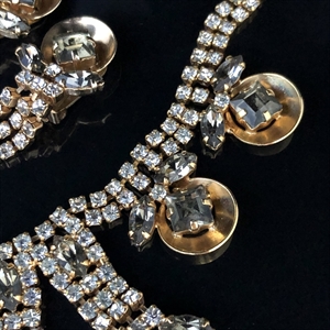 Чешское колье и клипсы, 1980-е гг. 001242 - фото 18210