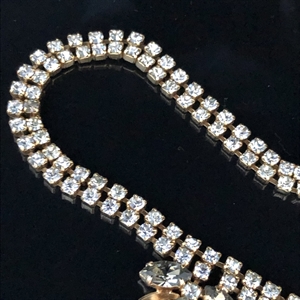 Чешское колье и клипсы, 1980-е гг. 001242 - фото 18211