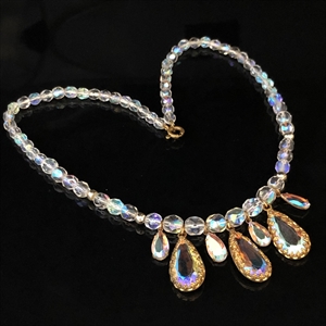 Чешское колье с подвесками, 39 см, 1970-е гг. 001355 - фото 18222