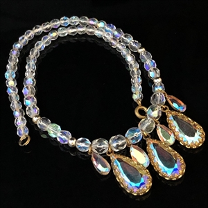 Чешское колье с подвесками, 39 см, 1970-е гг. 001355 - фото 18224