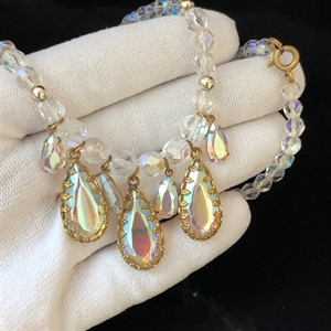 Чешское колье с подвесками, 39 см, 1970-е гг. 001355 - фото 18226