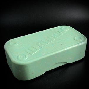 Шашки (бирюзовые и белые), карболит, СССР, 1980-е гг. 001782 - фото 18845