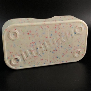 Шашки (зеленые и белые), карболит, СССР, 1980-е гг. 001783 - фото 18892