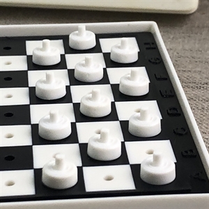 Шашки «Ленинград», пластик, СССР, 1980-е гг. 000882 - фото 19070