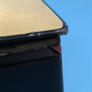 Шкатулка «Зубры», Федоскино, папье-маше, СССР, 1960-е гг. 001823 - фото 19457