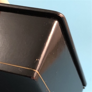 Шкатулка «Зубры», Федоскино, папье-маше, СССР, 1960-е гг. 001823 - фото 19459