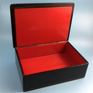 Шкатулка «Зубры», Федоскино, папье-маше, СССР, 1960-е гг. 001823 - фото 19463