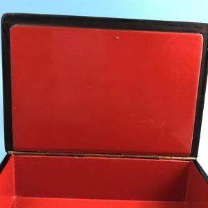 Шкатулка «Зубры», Федоскино, папье-маше, СССР, 1960-е гг. 001823
