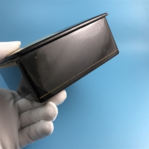 Шкатулка «Зубры», Федоскино, папье-маше, СССР, 1960-е гг. 001823 - фото 19468