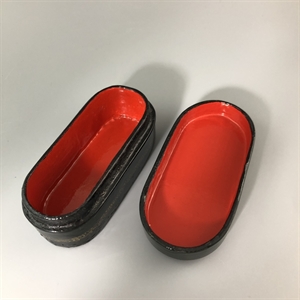 Шкатулка «Морозко», Мстера, папье-маше, СССР, 1980-е гг. 001200 - фото 19480