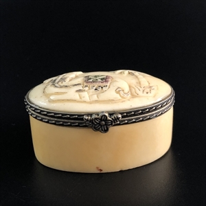 Шкатулка из кости «Верблюд», Камбоджа, 2010-е гг. 001379 - фото 19600