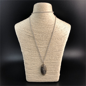 Подвеска из мохового агата , Россия , 2000-е гг. 001838 - фото 20611